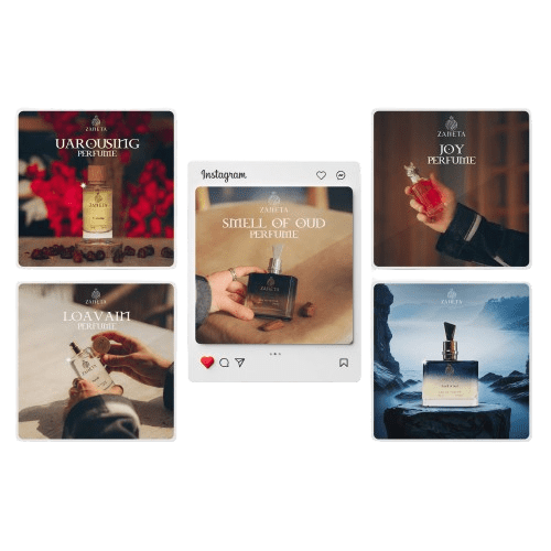 client social media visuals